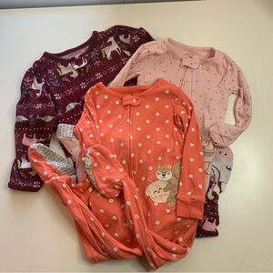 Carter's Kids Pajama Set - Pink, Orange, and Purple
